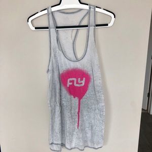 CHASER x Flywheel Distressed Tank Top Size Medium